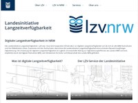 LZV.nrw - Website der Landesinitiative Langzeitverfügbarkeit ist online