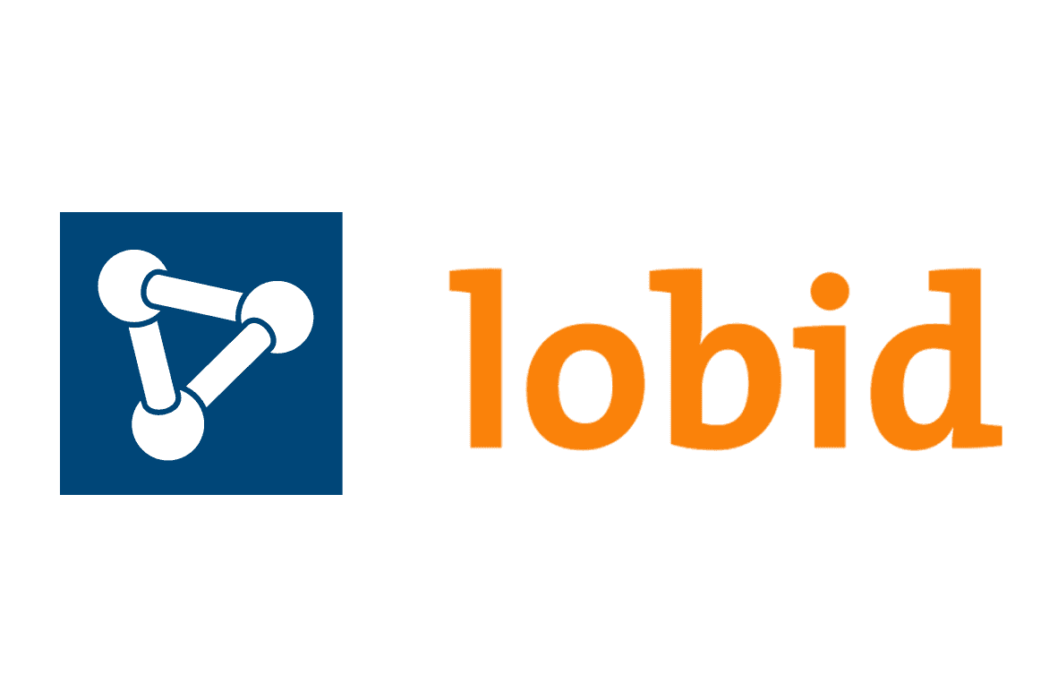 Logo mit dem Schriftzug lobid (Word-/Bildmarke)