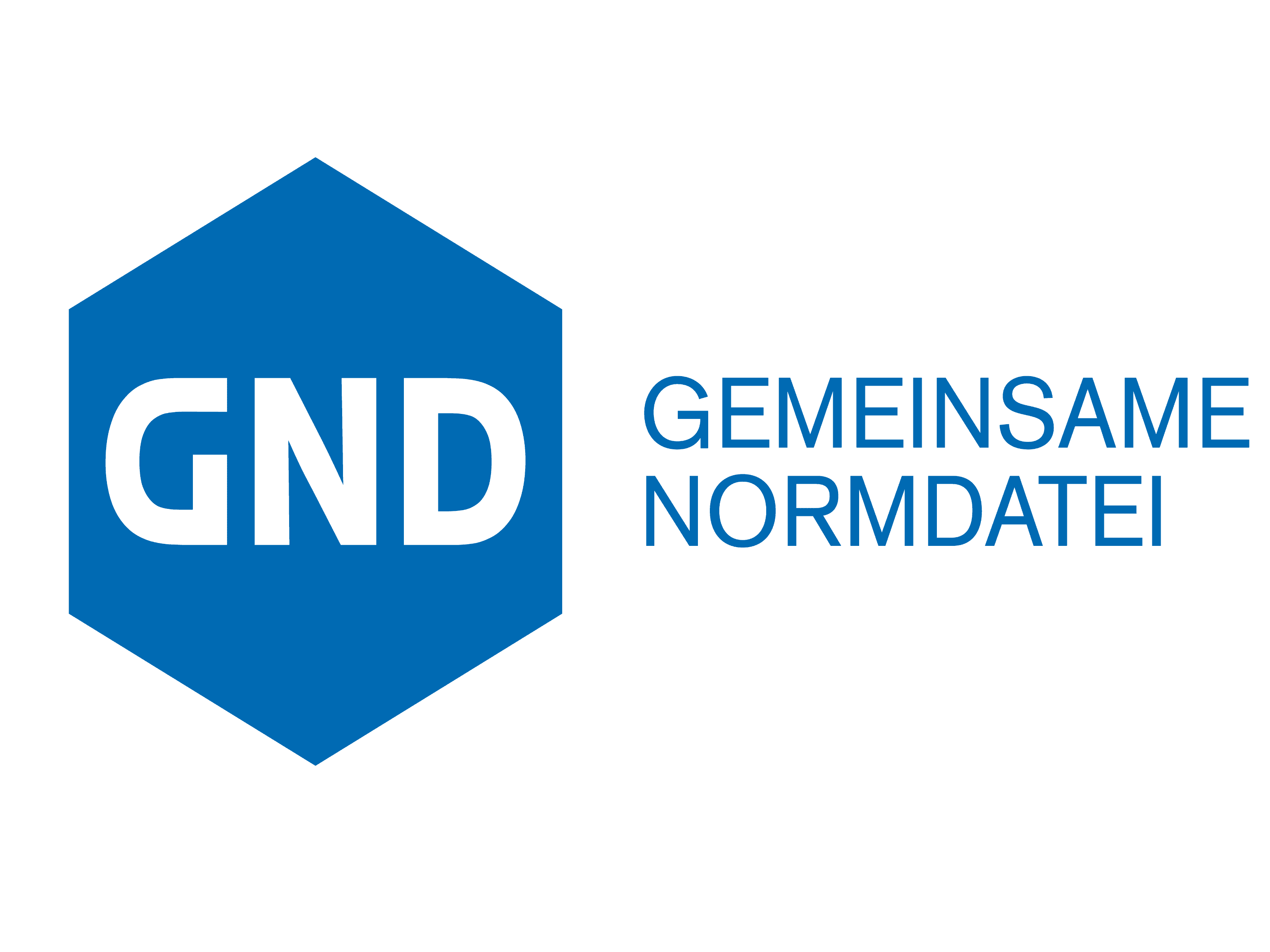 Logo Gemeinsame Normdatei (Wort-/Bildmarke)